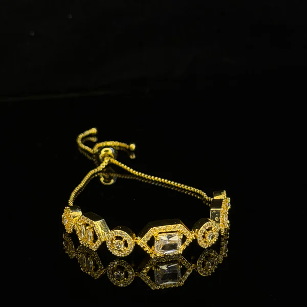 Regal Hex Bracelet - Bangles from BLINGARI luxury Indian fashion collection
