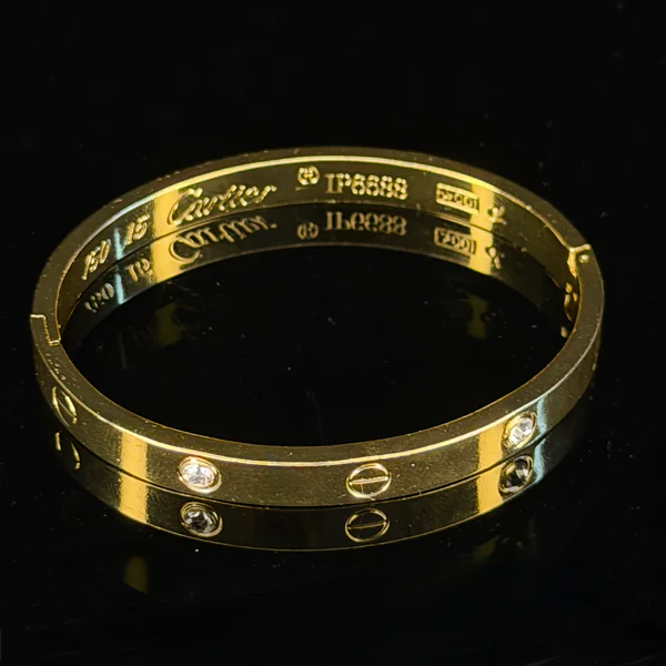 Modern Luxe Bangle - Bangles from BLINGARI luxury Indian fashion collection