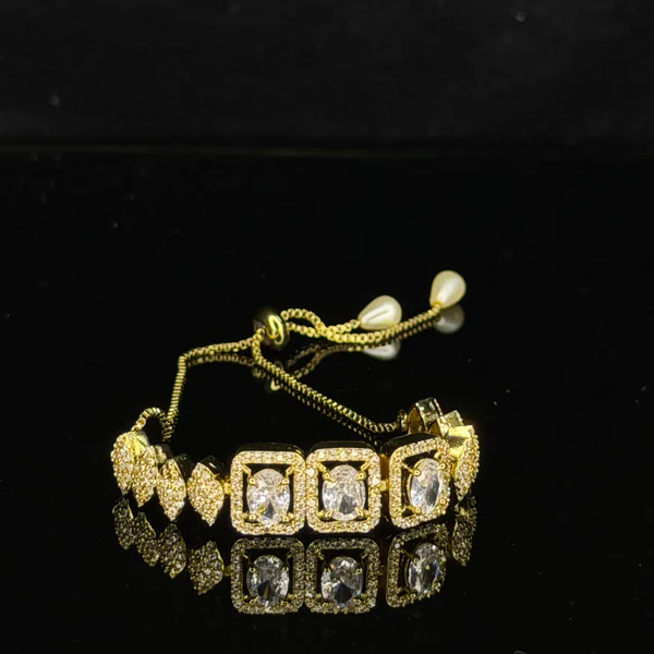 Aurora Link Bracelet - Bangles from BLINGARI luxury Indian fashion collection