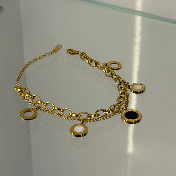 Nova Circle Bracelet - Bangles from BLINGARI luxury Indian fashion collection