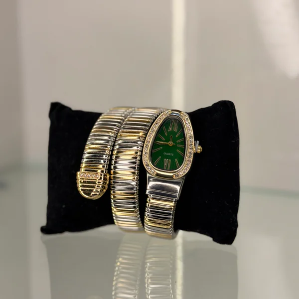 Serpente Time Cuff - Bangles from BLINGARI luxury Indian fashion collection