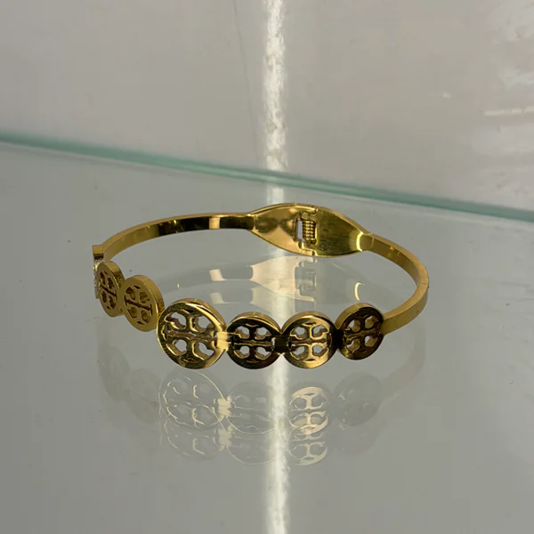 Elegant Bow Kada - Bangles from BLINGARI luxury Indian fashion collection