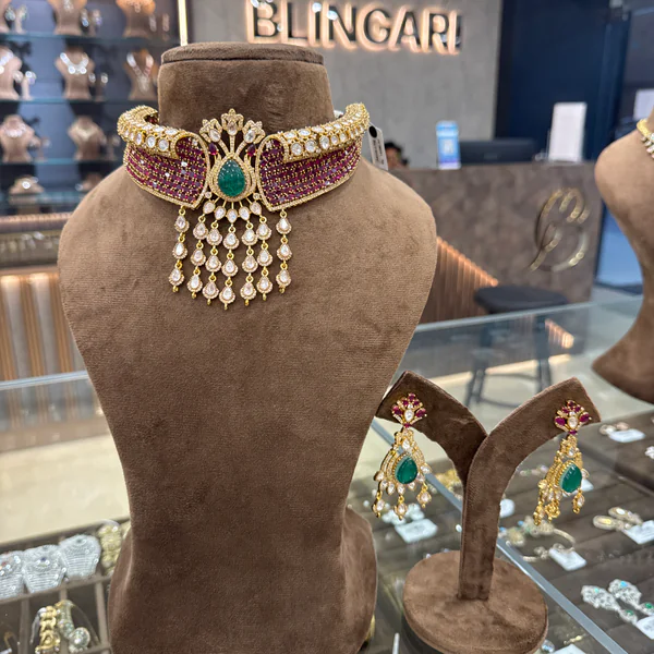 Neck I - Bridal Sets from BLINGARI luxury Indian fashion collection