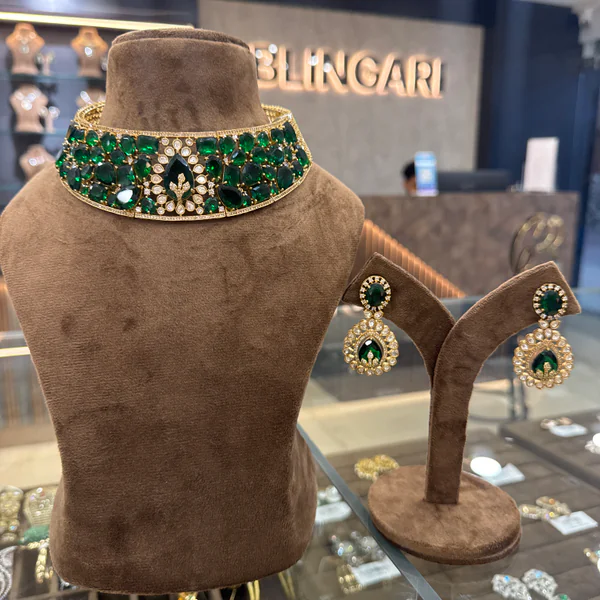 Gren I Chok - Bridal Sets from BLINGARI luxury Indian fashion collection