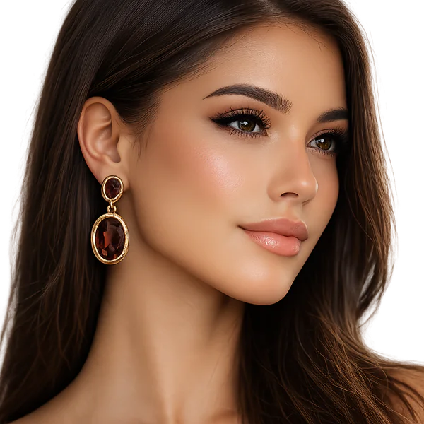 Statement Earrings - Earrings & Jhumkas from BLINGARI luxury Indian fashion collection