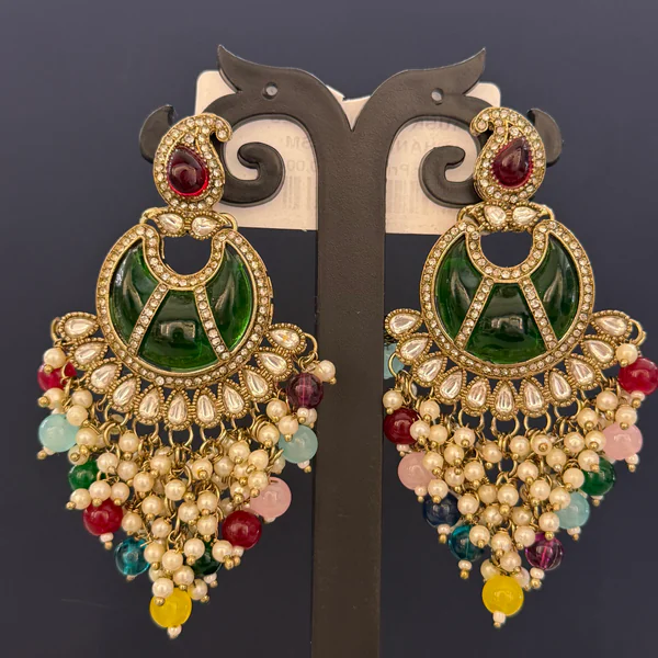 Chandbalis - Jhumkas from BLINGARI luxury Indian fashion collection
