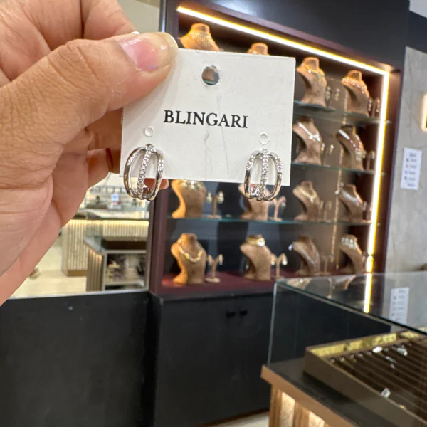 Earring 5912507 - Earrings & Jhumkas from BLINGARI luxury Indian fashion collection