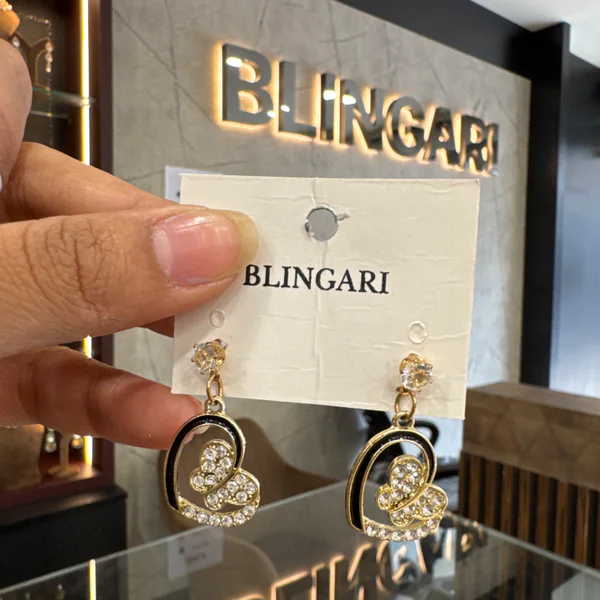 Earring 5118054 - Earrings & Jhumkas from BLINGARI luxury Indian fashion collection