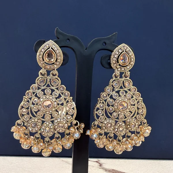 Jhumka Earrings - Jhumkas from BLINGARI luxury Indian fashion collection