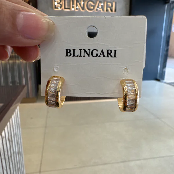 Earring 5914710 - Earrings & Jhumkas from BLINGARI luxury Indian fashion collection