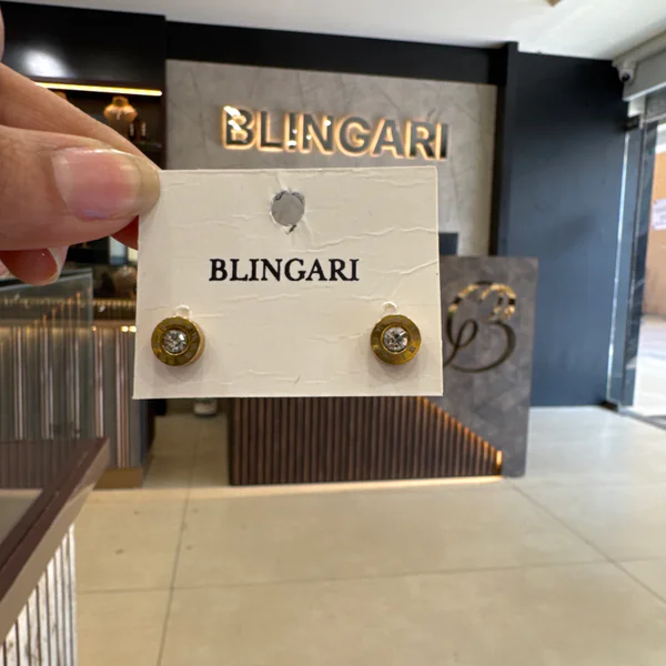 Earring 5913612 - Earrings & Jhumkas from BLINGARI luxury Indian fashion collection