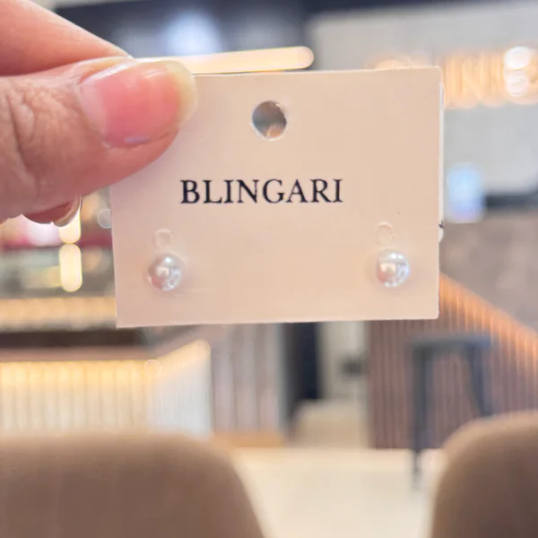 Earring 5913709 - Earrings & Jhumkas from BLINGARI luxury Indian fashion collection