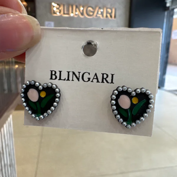 Earring 5118048 - Earrings & Jhumkas from BLINGARI luxury Indian fashion collection