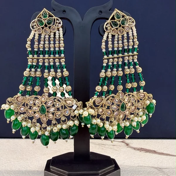 Jhumka Earrings - Jhumkas from BLINGARI luxury Indian fashion collection