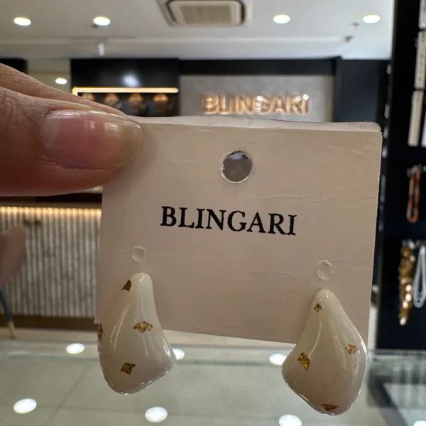 Earring 5118045 - Earrings & Jhumkas from BLINGARI luxury Indian fashion collection