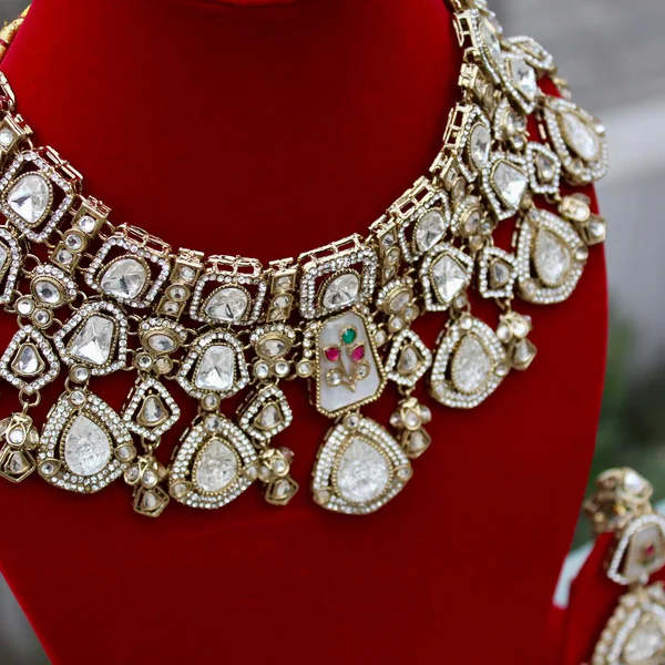 Noor Bridal Set - Necklaces from BLINGARI luxury Indian fashion collection