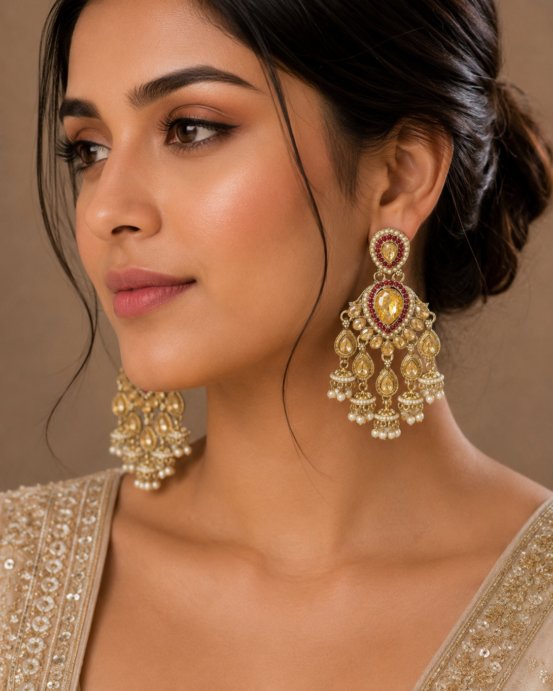 Jhumka - Jhumkas from BLINGARI luxury Indian fashion collection