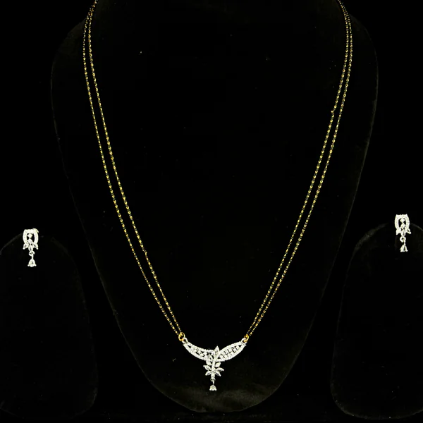 Ziva Double Mangalsutra - Mangalsutra from BLINGARI luxury Indian fashion collection