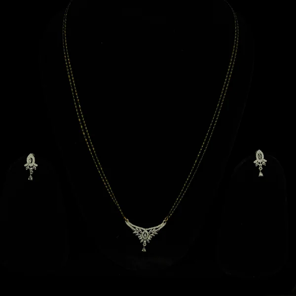 Aurelia Twin Mangalsutra - Mangalsutra from BLINGARI luxury Indian fashion collection