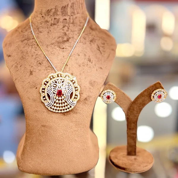 Necklace Set - Necklaces & Pendants from BLINGARI luxury Indian fashion collection