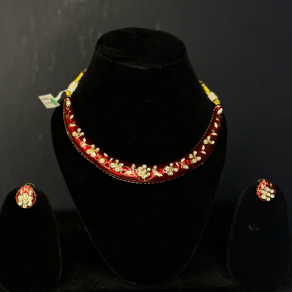 Red Pendant - Pendants from BLINGARI luxury Indian fashion collection