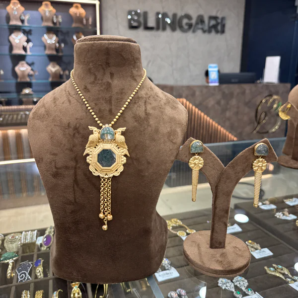 2 Bird Z - Necklaces & Pendants from BLINGARI luxury Indian fashion collection