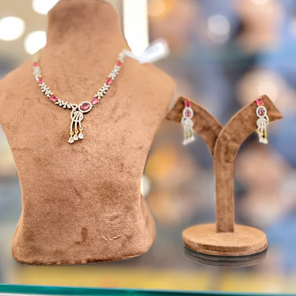 Necklace Set - Necklaces & Pendants from BLINGARI luxury Indian fashion collection