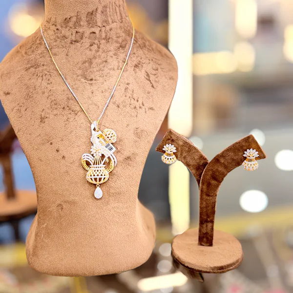 Necklace Set - Necklaces & Pendants from BLINGARI luxury Indian fashion collection