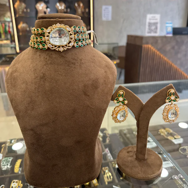 Ruby T Necklace - Necklaces & Pendants from BLINGARI luxury Indian fashion collection